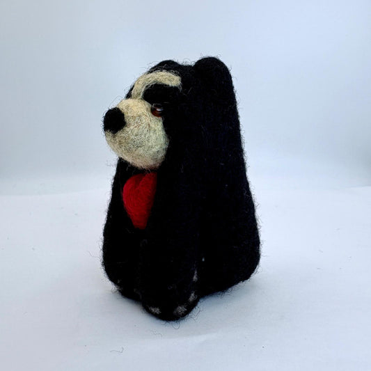 Spectacled Bear with Heart