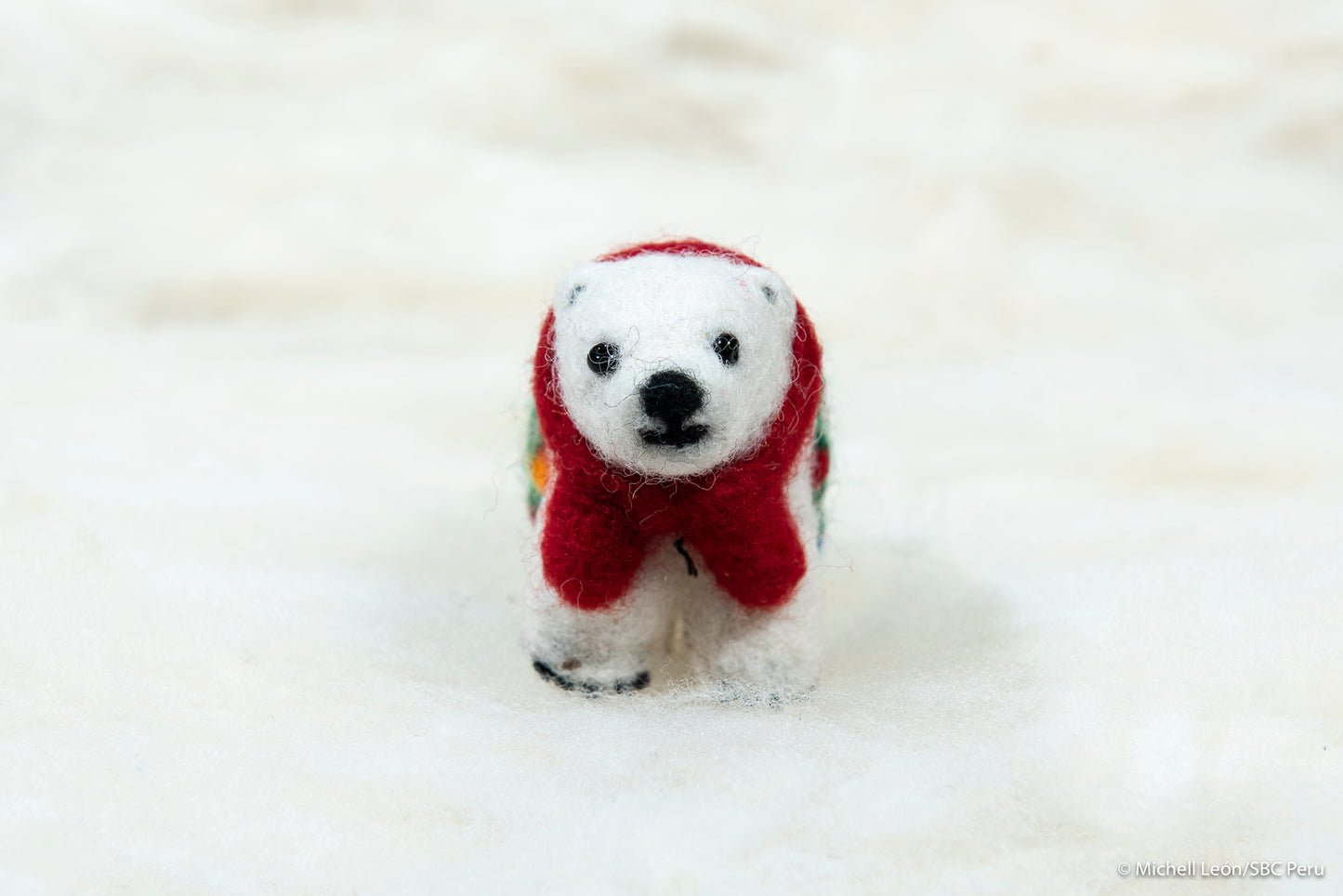 Holiday Polar Bear with lights