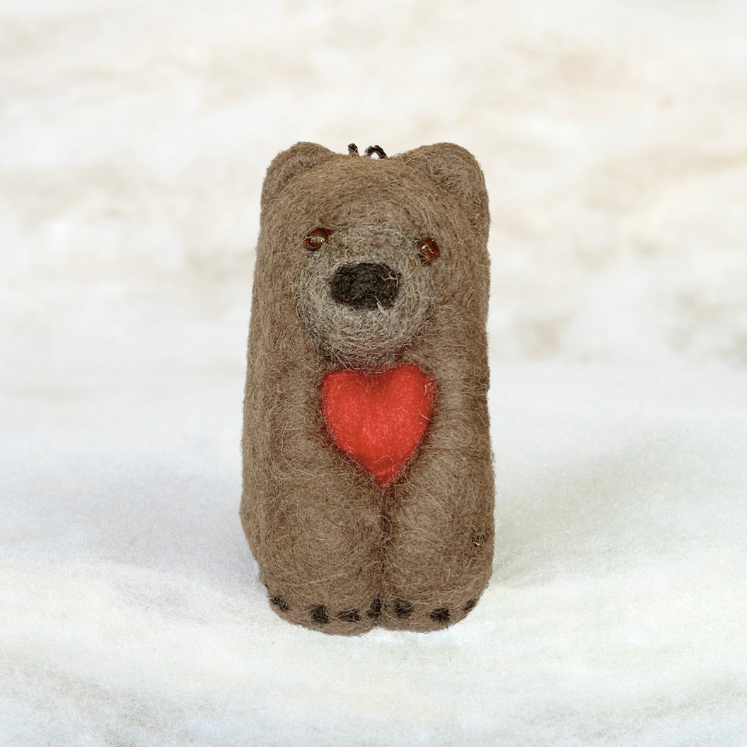 Grizzly Bear With Heart
