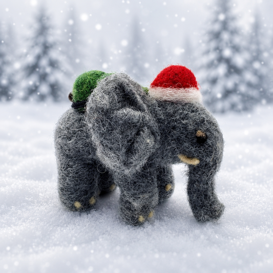 Elephant with tree