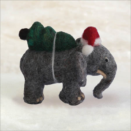 Elephant with tree