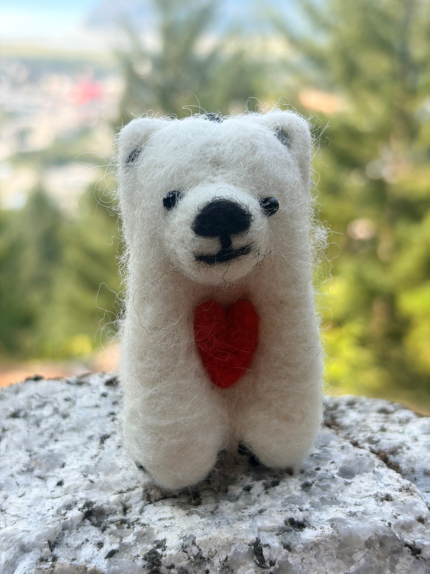 Polar Bear with Heart