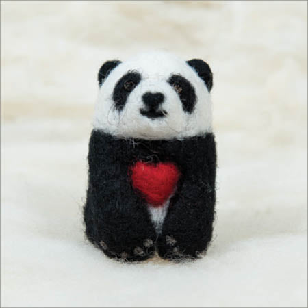 Panda Bear with Heart