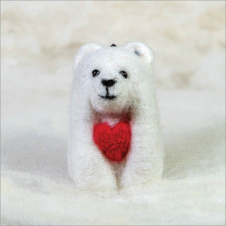 Polar Bear with Heart