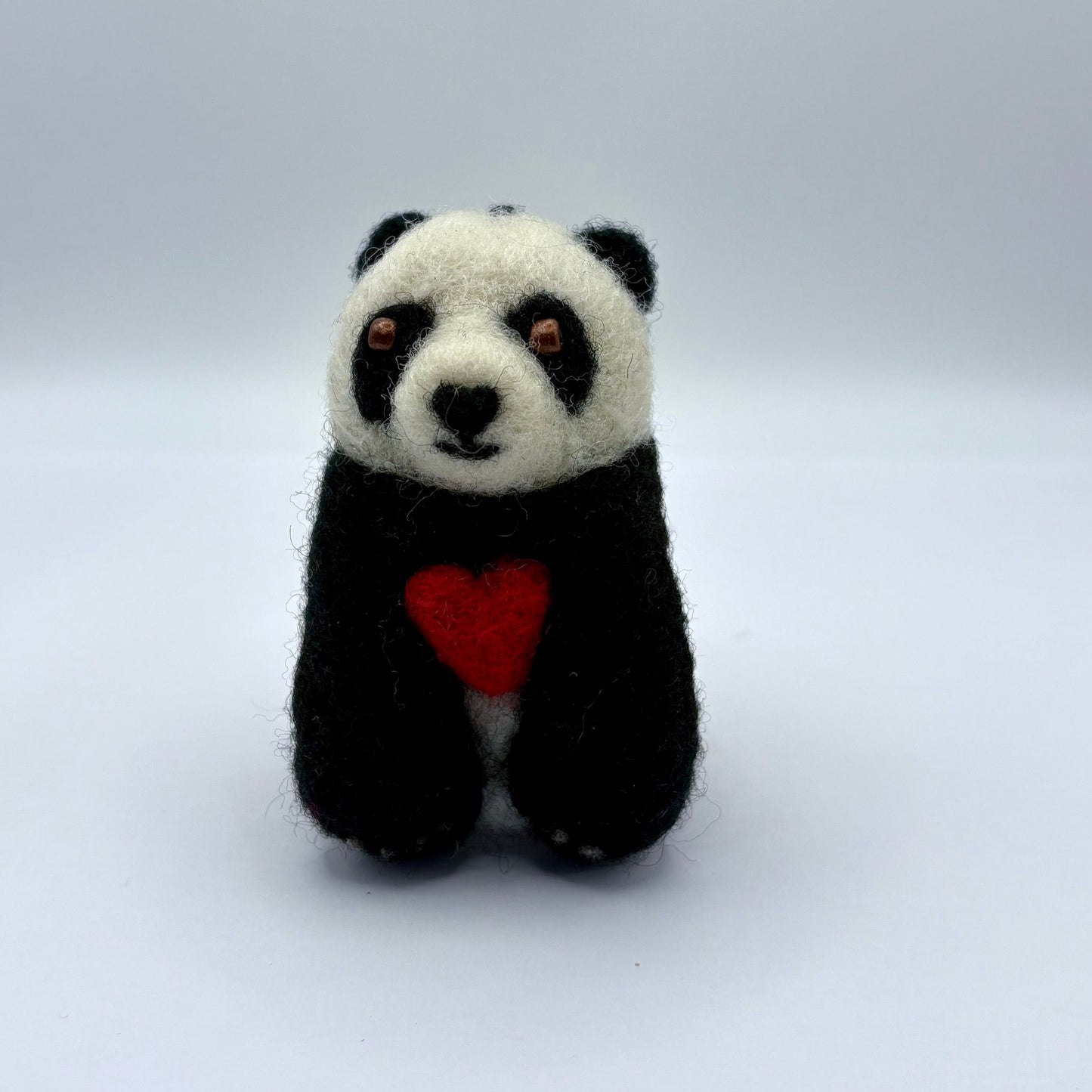 Panda Bear with Heart