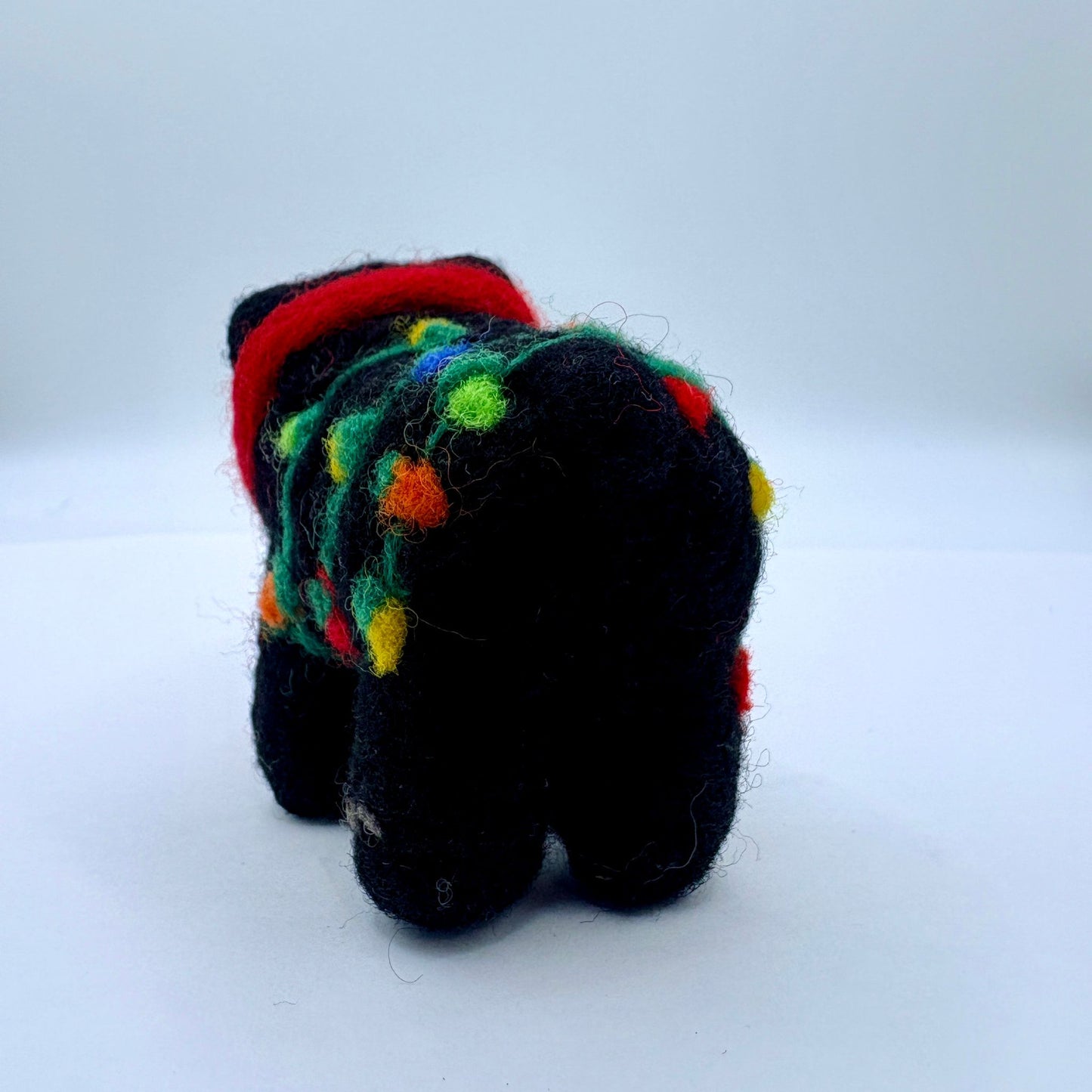 Holiday Spectacled Bear with lights