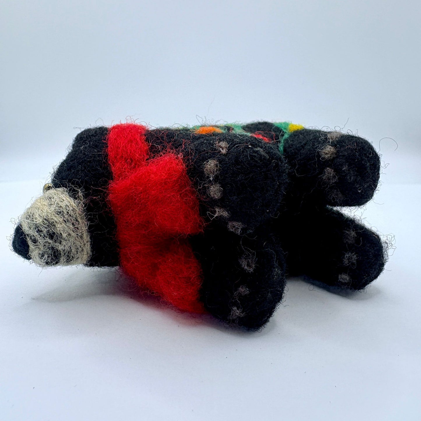 Holiday Spectacled Bear with lights