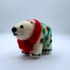 Holiday Polar Bear with lights