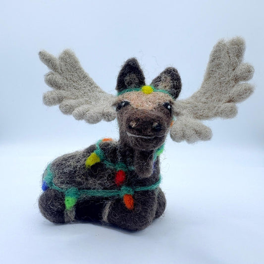 Moose with Lights