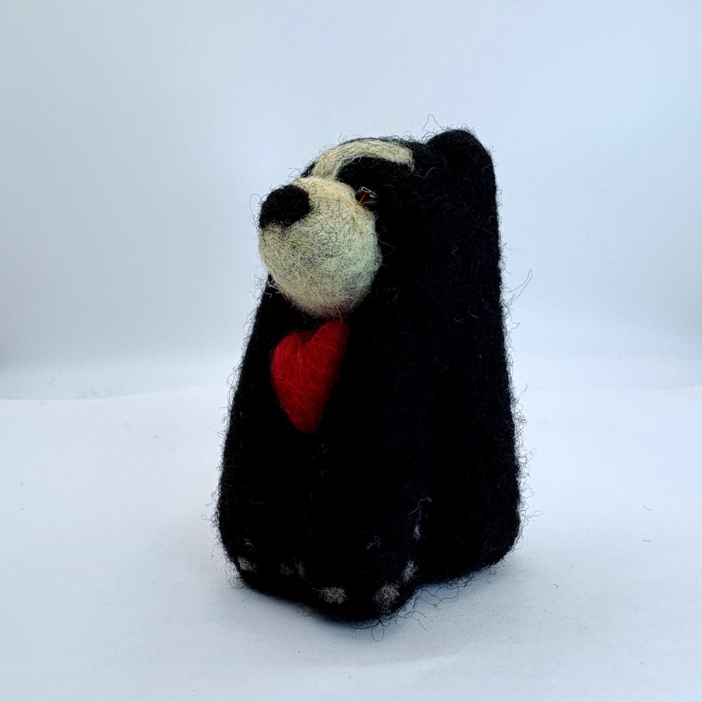 Spectacled Bear with Heart