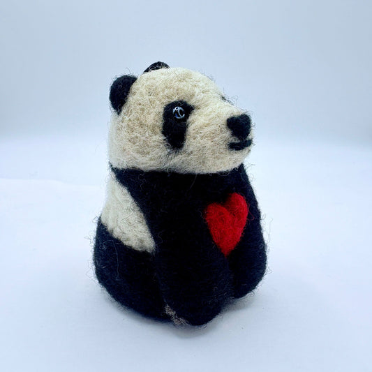 Panda Bear with Heart