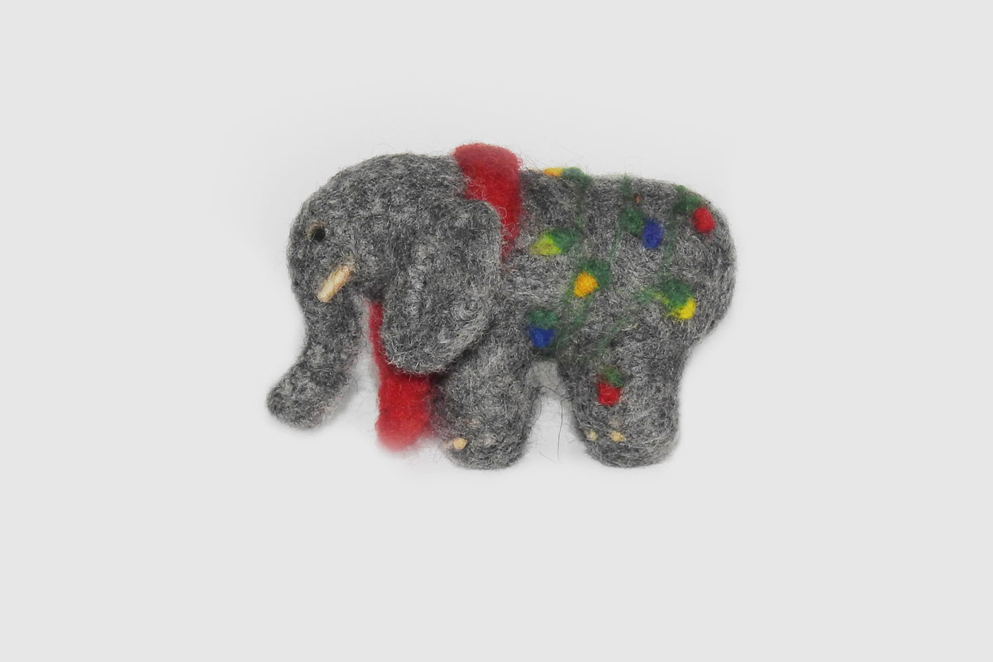 Elephant with lights