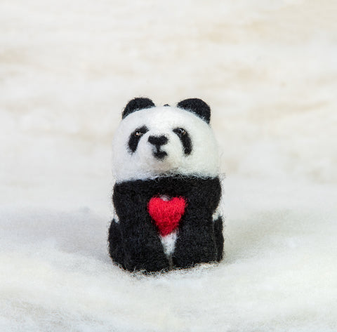 Bear - Panda Bear with Heart