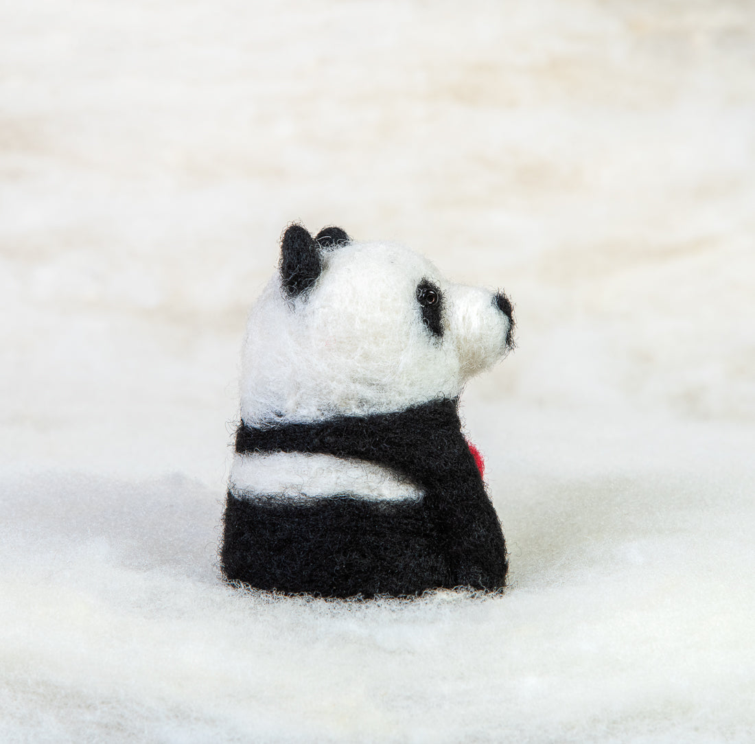 Panda Bear with Heart